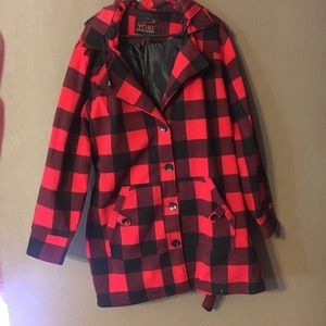 Buffalo Plaid Coat 3X